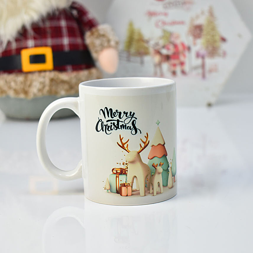 Merry Christmas White Mug:New Arrival Gifts to UAE