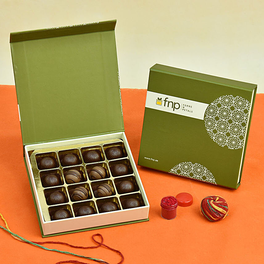Bhaidooj Chocolate Truffles Box:Bhai Dooj Chocolates to UAE