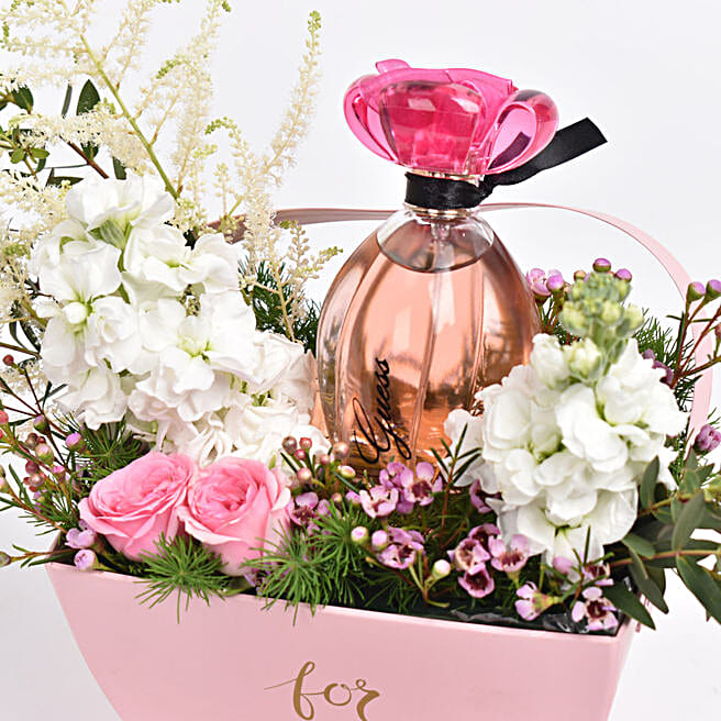 Beautiful Guess Girl Perfume Gift Basket uae Gift Beautiful