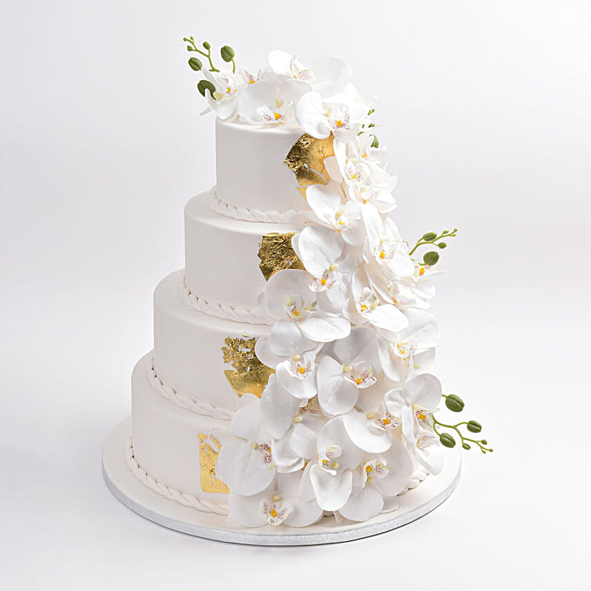 Blissful Wedding Chocolate Cake