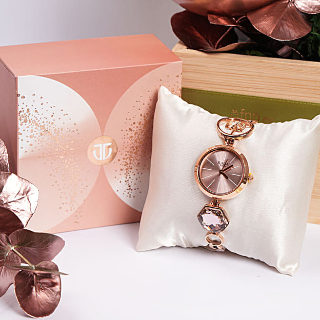 Titan Raga Watch Gift Tray for Her uae Gift Titan Raga Watch