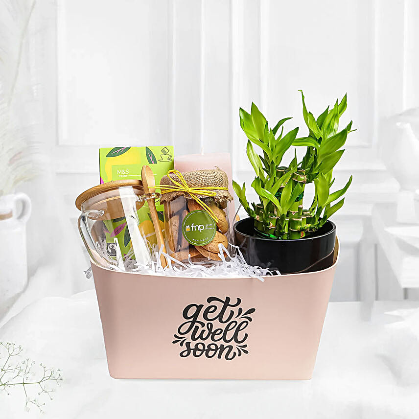Get Well Soon Wishes Basket