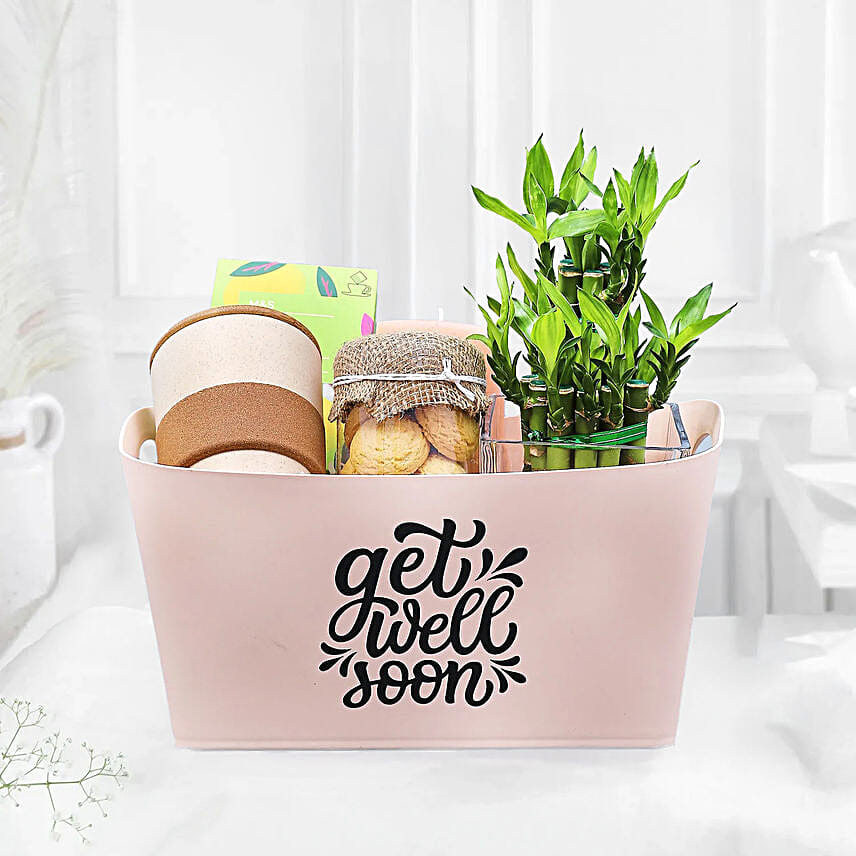 Get Well Soon Wishes Basket