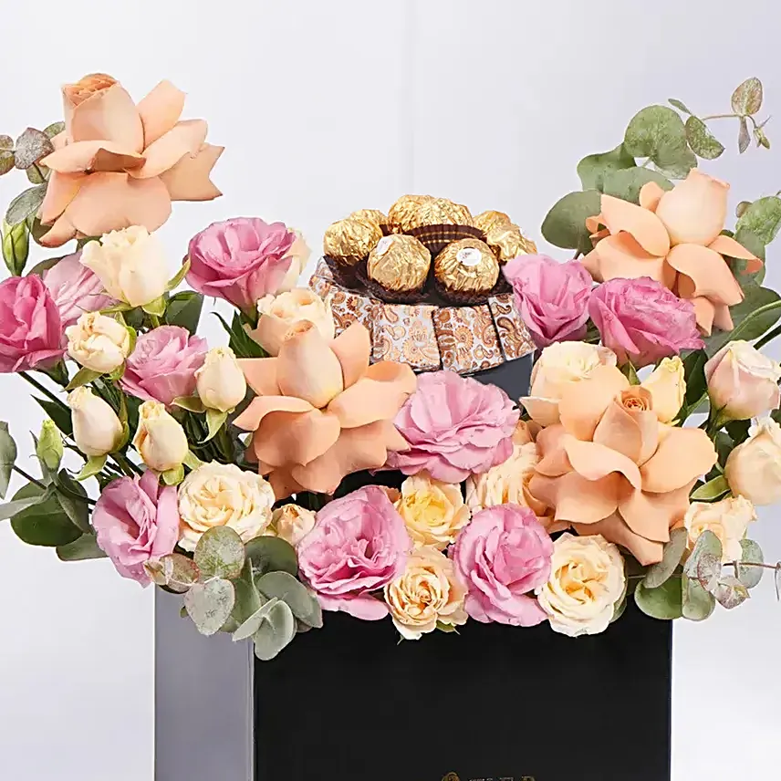 Flowers Warmth and Mirzam Chocolates