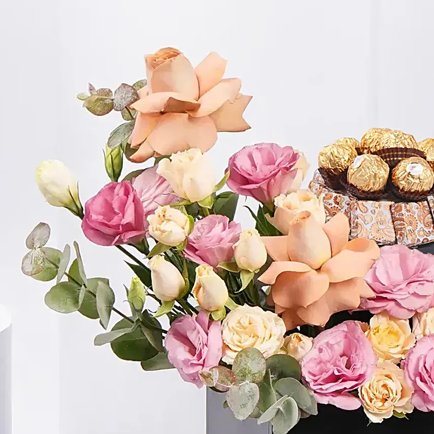 Flowers Warmth and Mirzam Chocolates