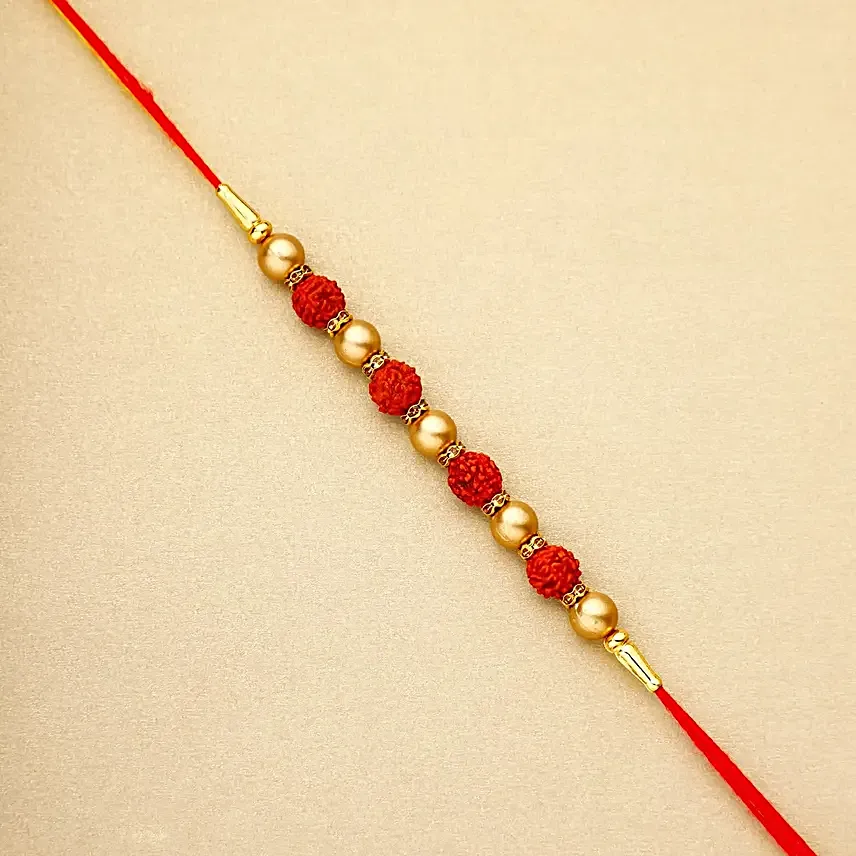 The Sacred Rudraksha Rakhi