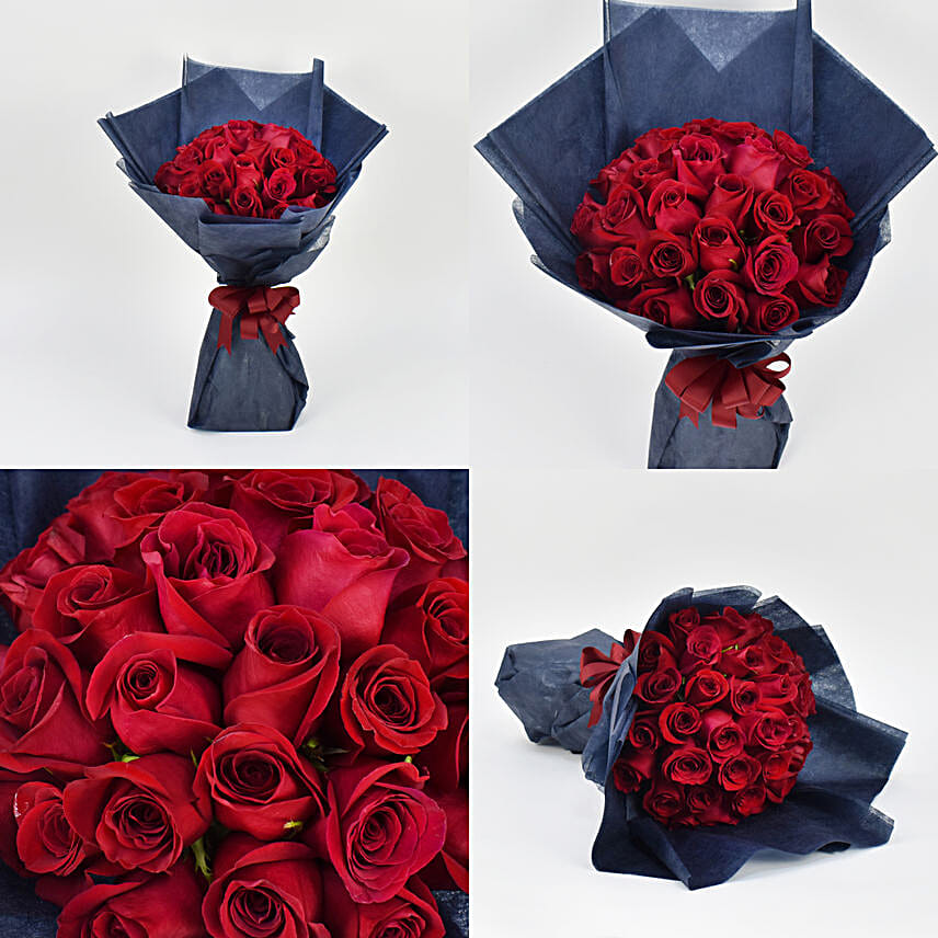 35 Red Roses Designer Bouquet