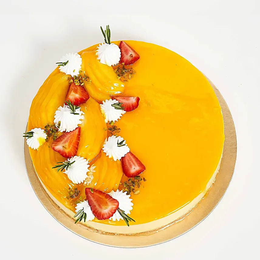 8 Portion Exotic Mango Cake