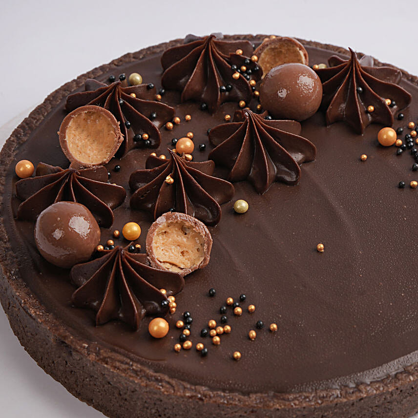 A Chocolate Tart Story 4 Portion