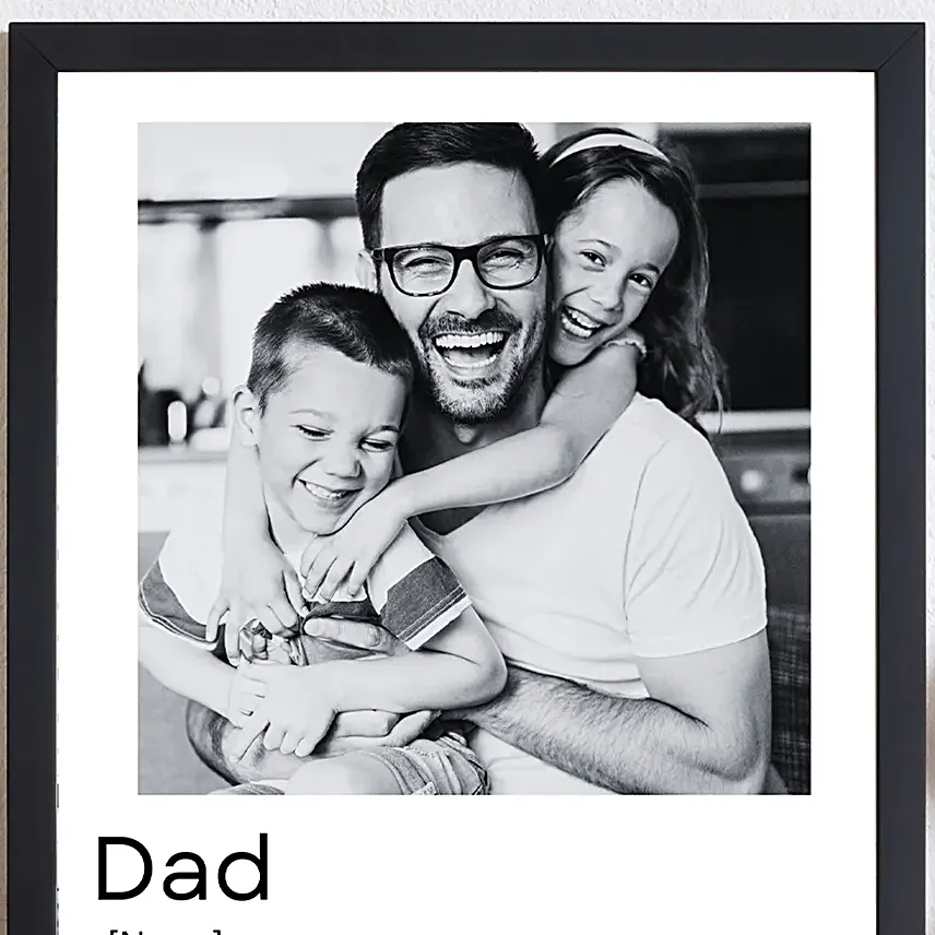 Affection For Dad Photo Frame
