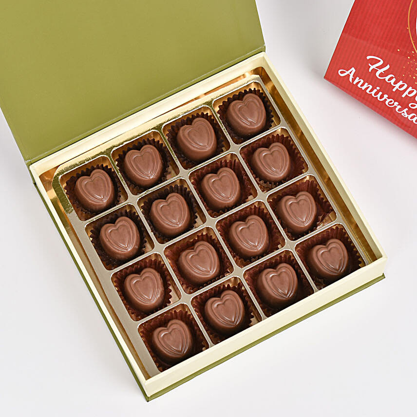 Anniversary Personalised Nuts Chocolate Box