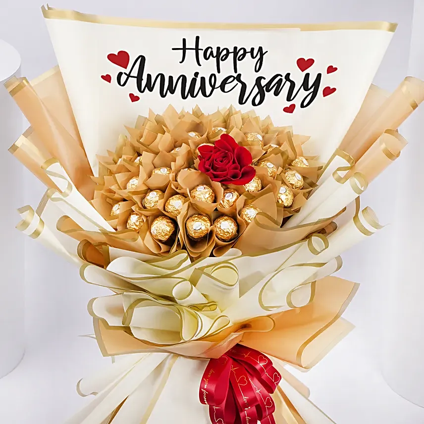 Anniversary U Rocher Bouquet