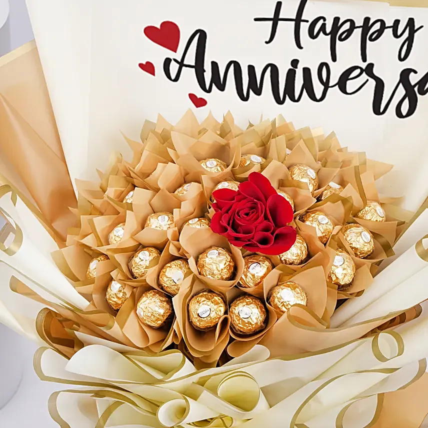 Anniversary U Rocher Bouquet