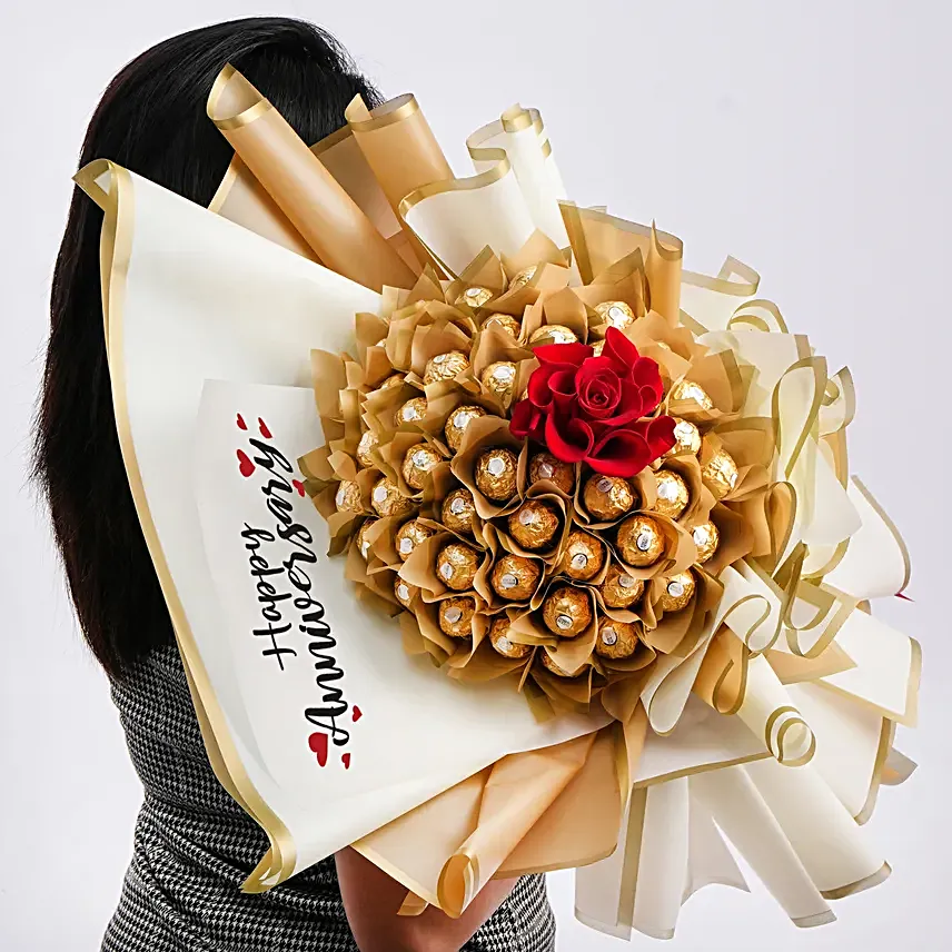 Anniversary U Rocher Bouquet