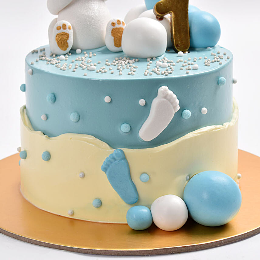 Baby Boy 1St Birthday Cake