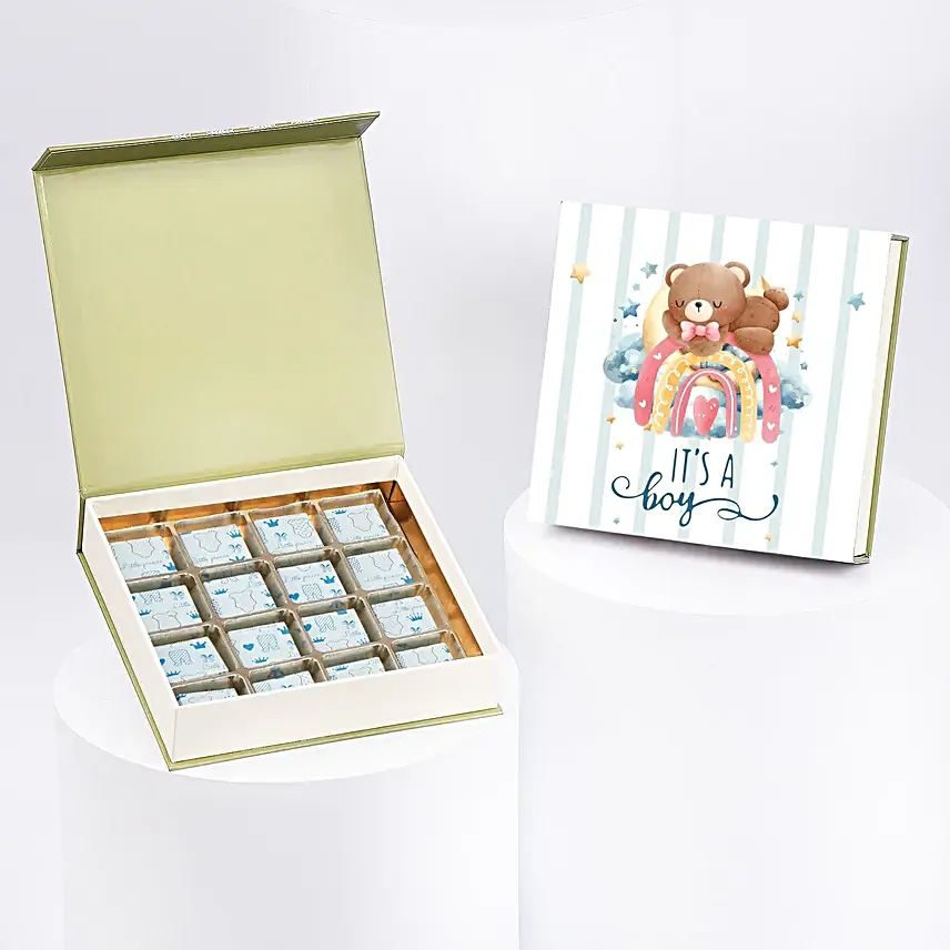 Baby Boy Congratulation Chocolate Box