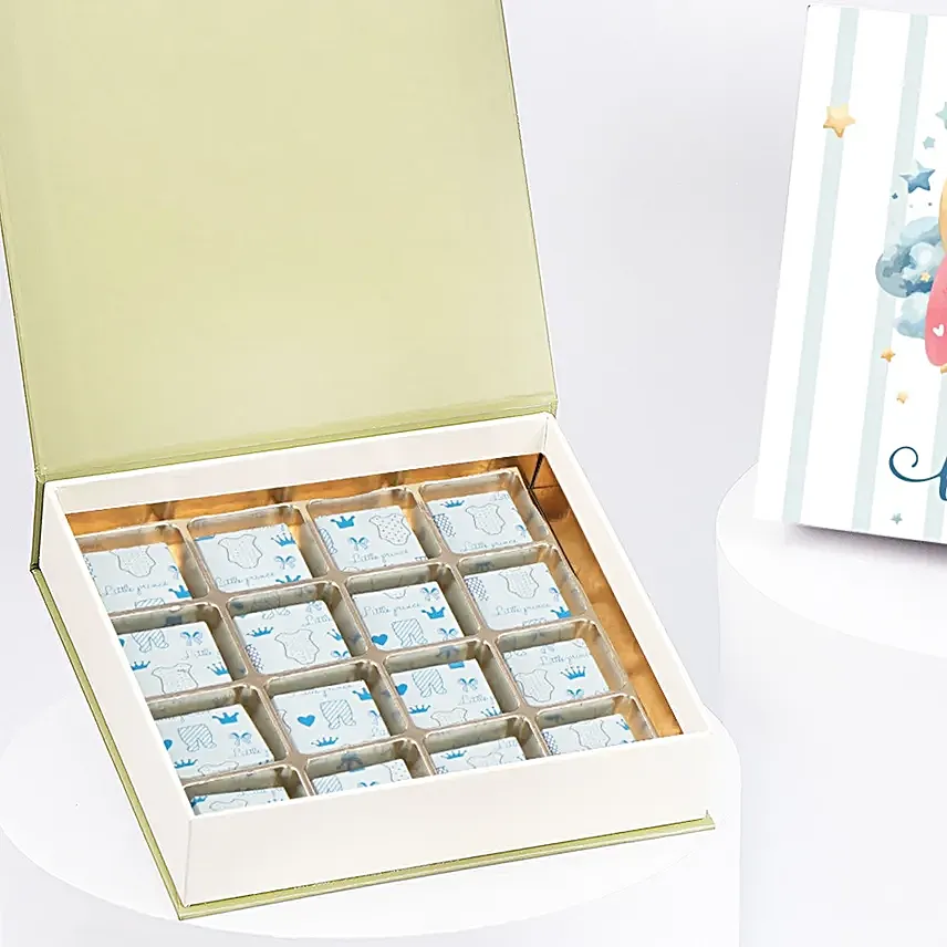 Baby Boy Congratulation Chocolate Box