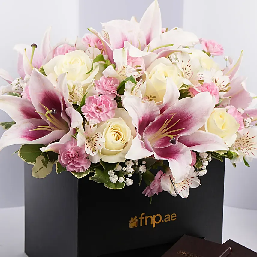 Beautiful Flowers Basket