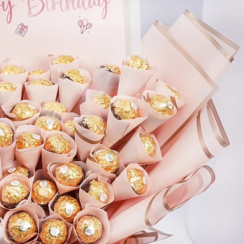Birthday Rocher Bouquet