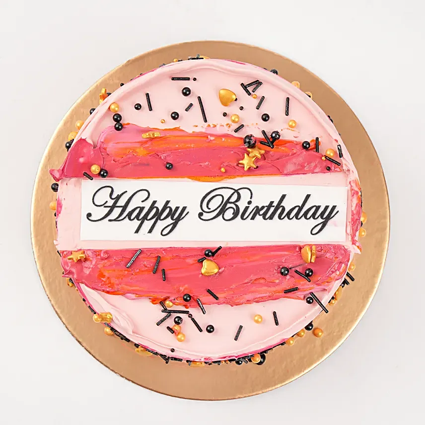 Birthday Surprise Chocolate Cake