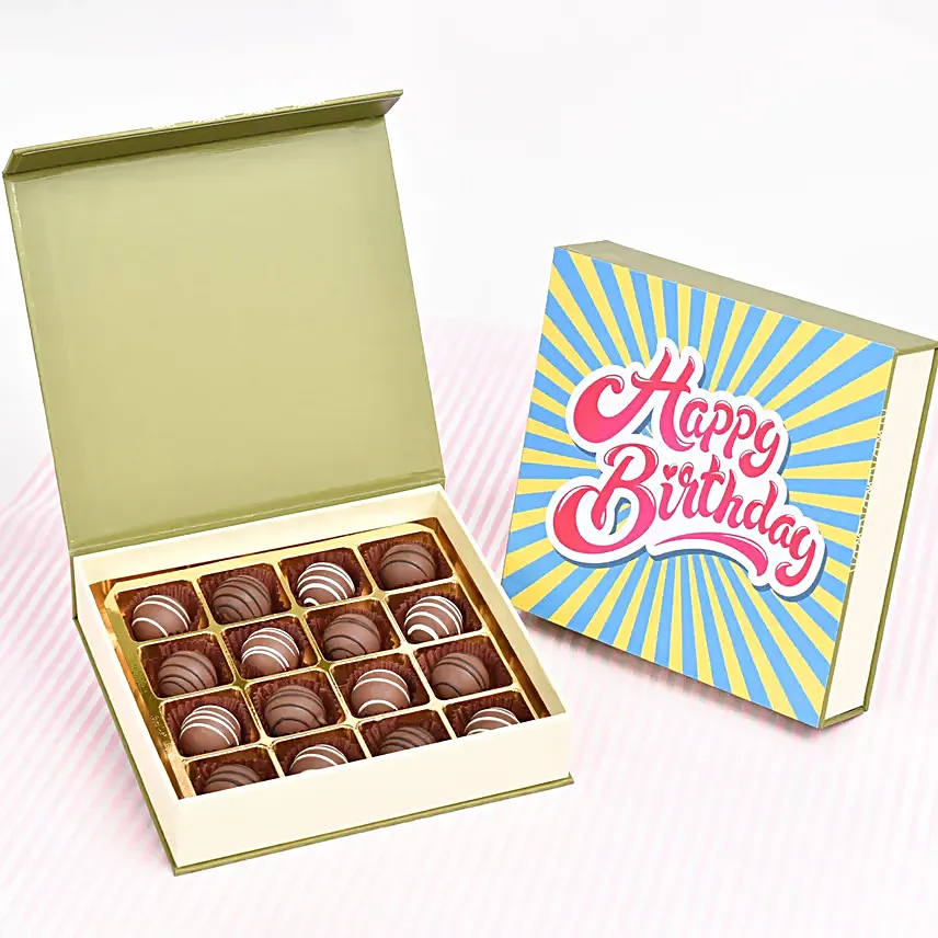 Birthday Wishes Chocolate Box