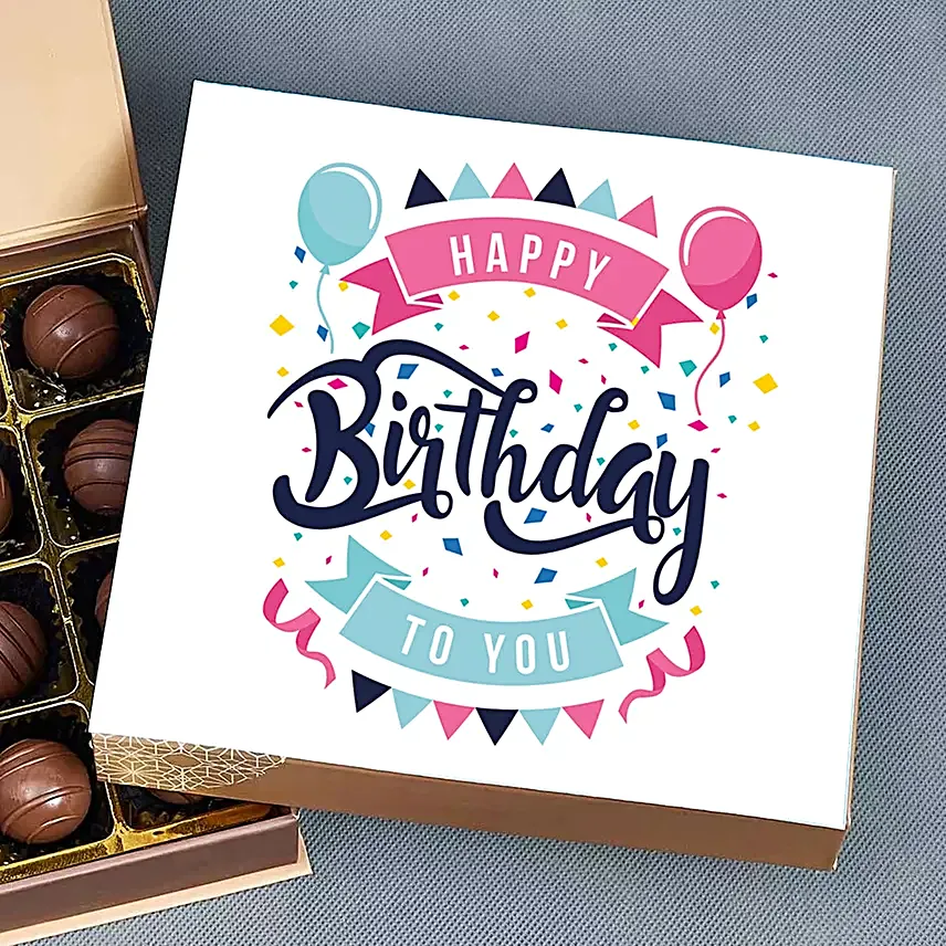Birthday Wishes Chocolate Box