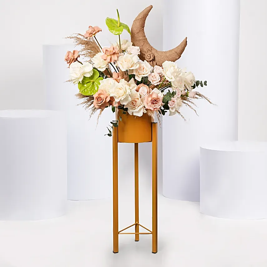 Blessed Month Flowers Stand