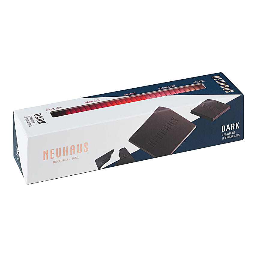 Carre Pencil Box Dark by Neuhaus
40 Chocolates