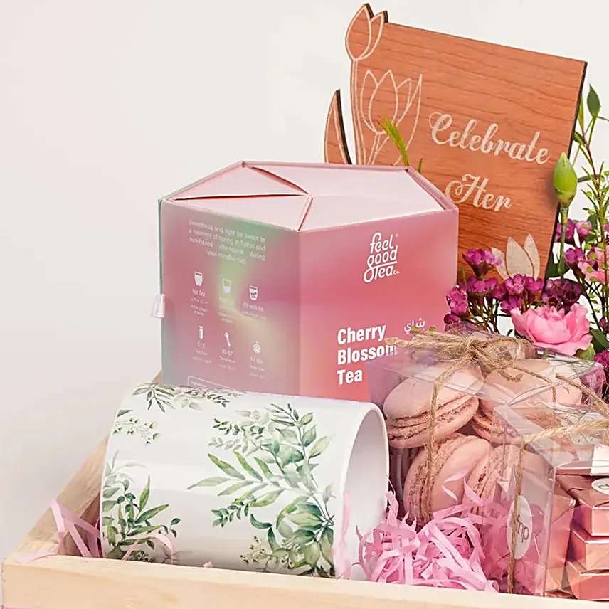 Celebrate Her Pink Gift Tray