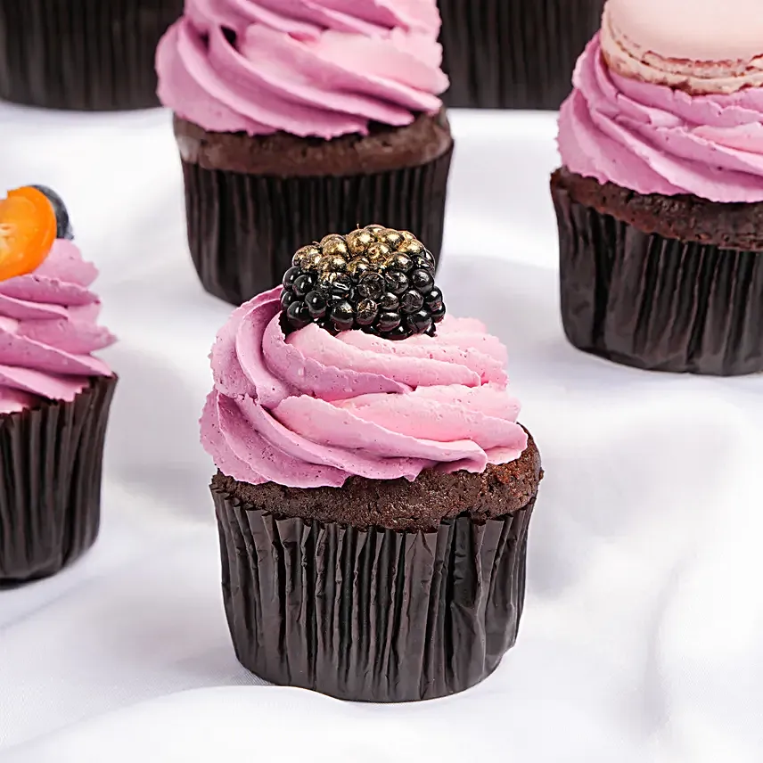 Choco Fruity Cupcake Medley