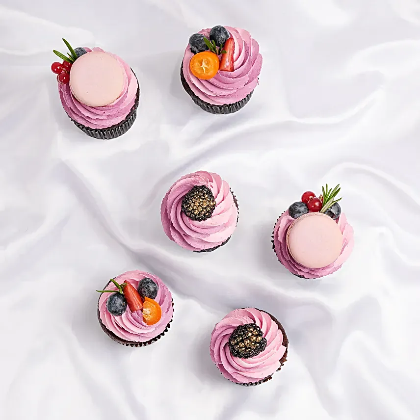 Choco Fruity Cupcake Medley