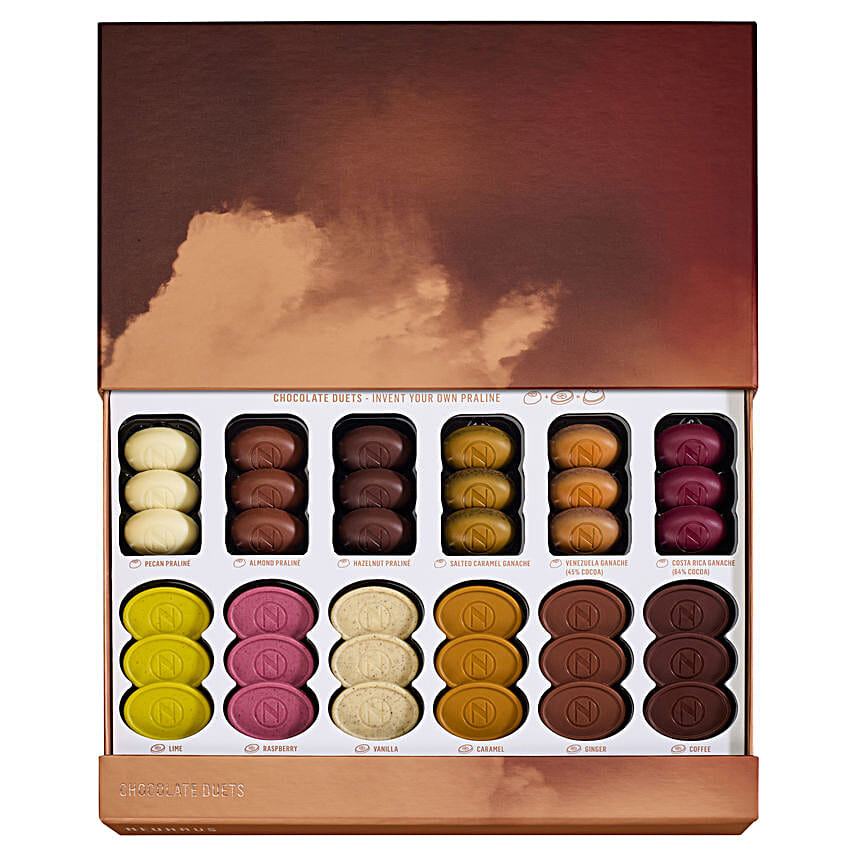 Chooclates Duets Slider Box by Neuhaus
36 Chocolates