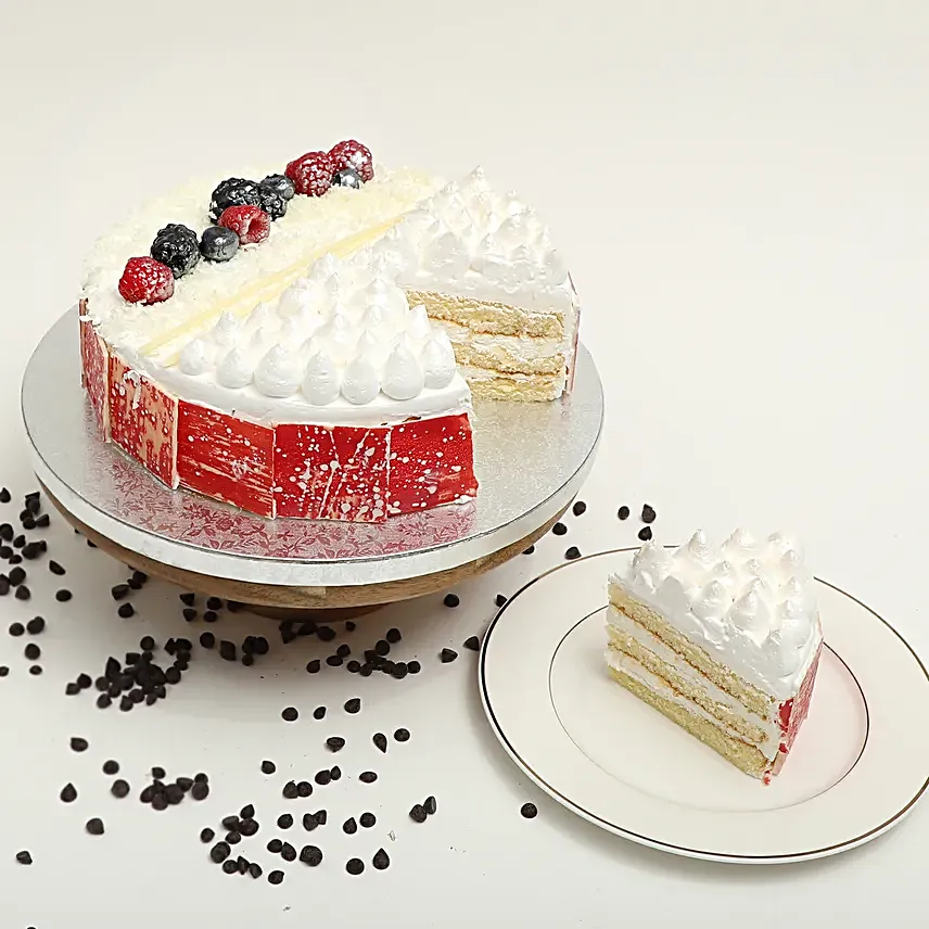 Creamy Vanilla Cake 4 Portion