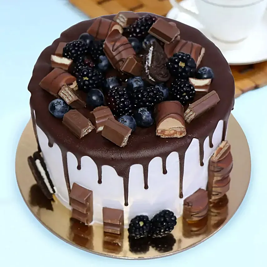 Delicious Choco Vanilla Special Cake