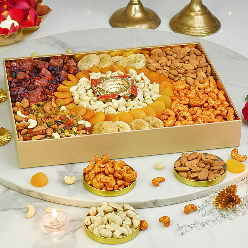 Diwali Celebration Dry Fruit Box