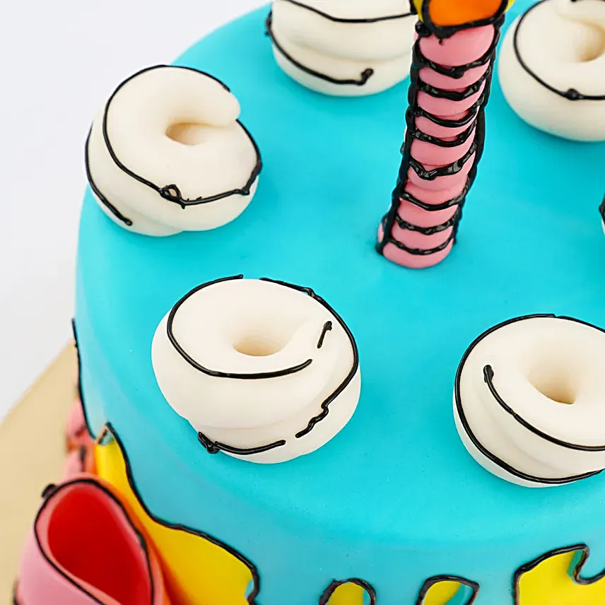 Drip and Bow Delight Chocolate Cake