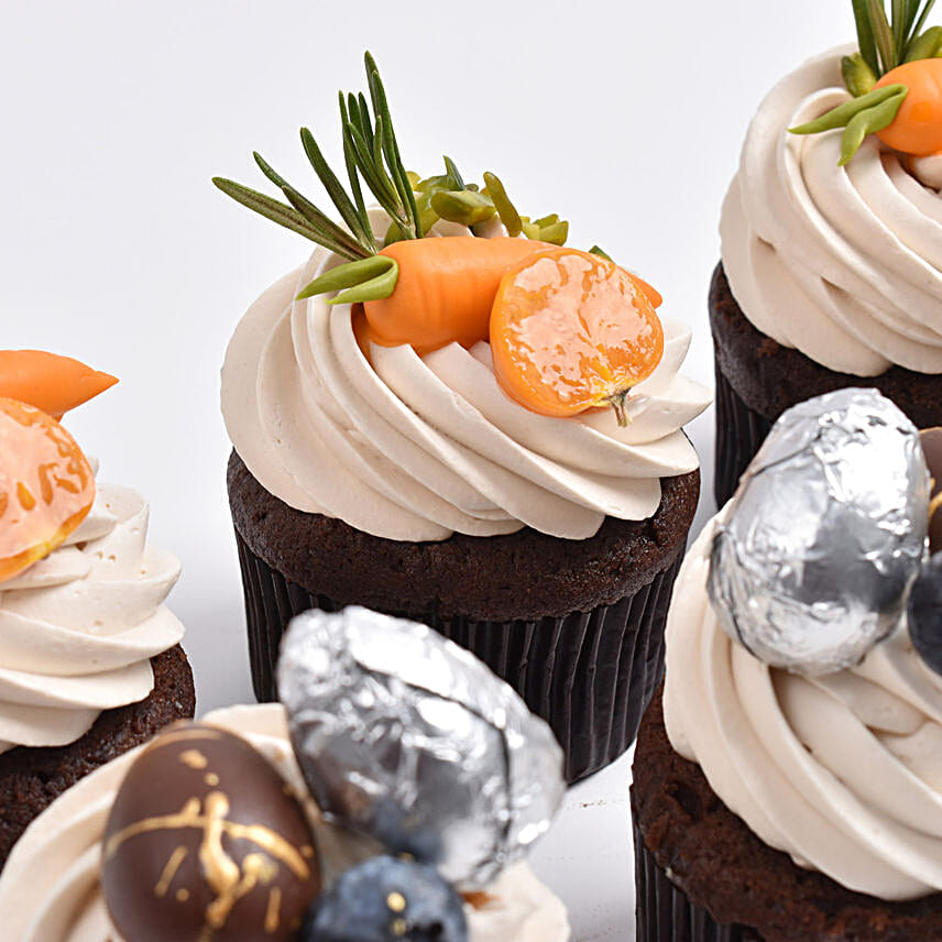 Easter Cup Cakes Chocolate