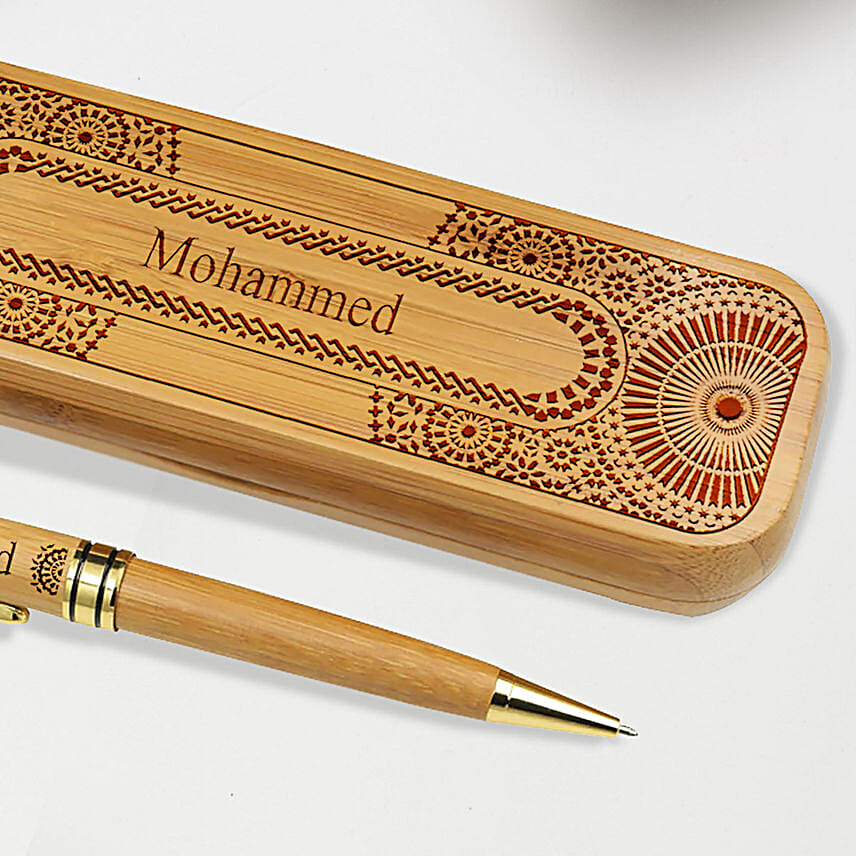 Engraved Wooden Pen