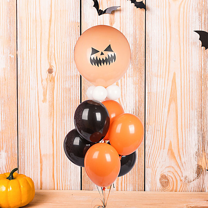 Evil Face Halloween Bunch