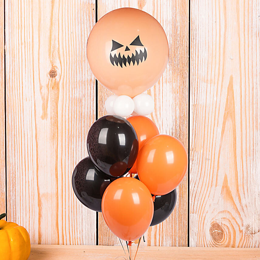Evil Face Halloween Bunch