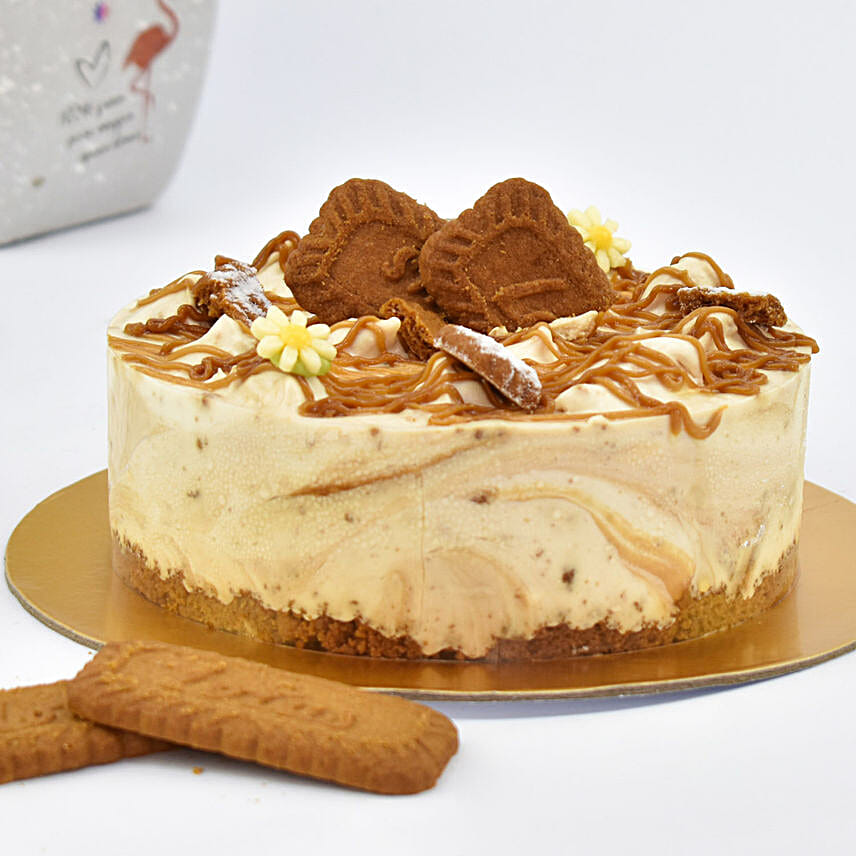 Flavourful Lotus Cheesecake 4 Portion