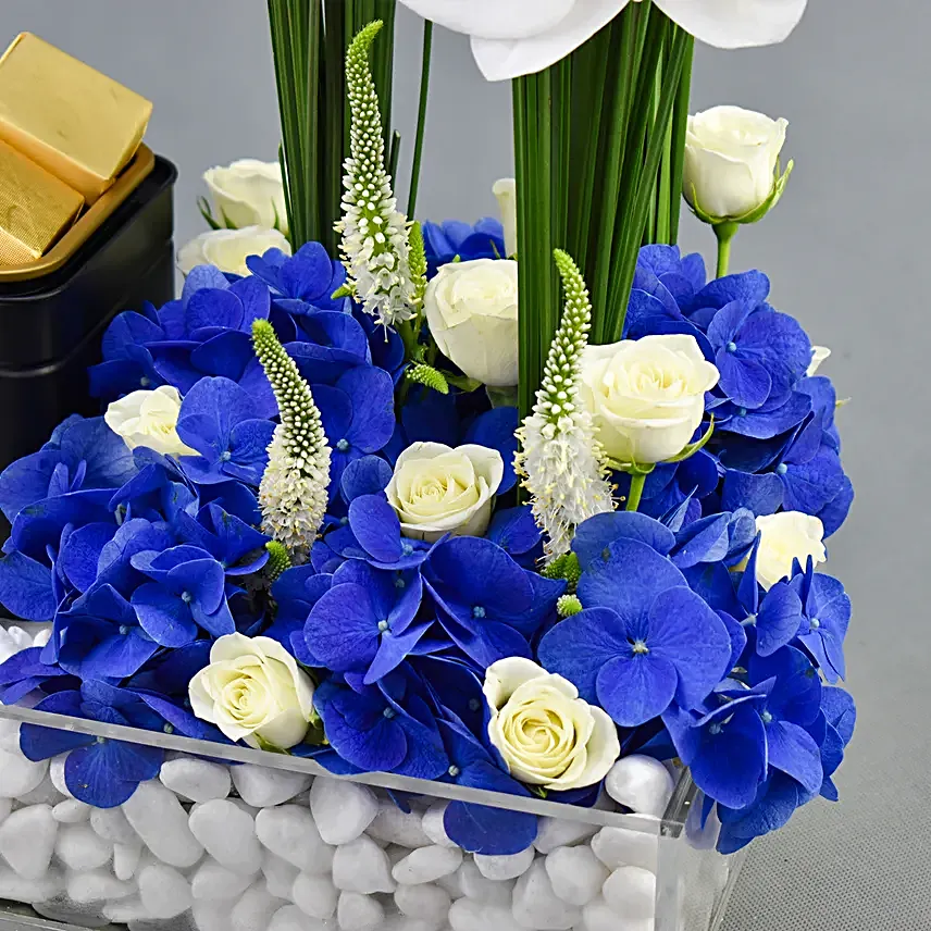Floral Paradise with Chocolates