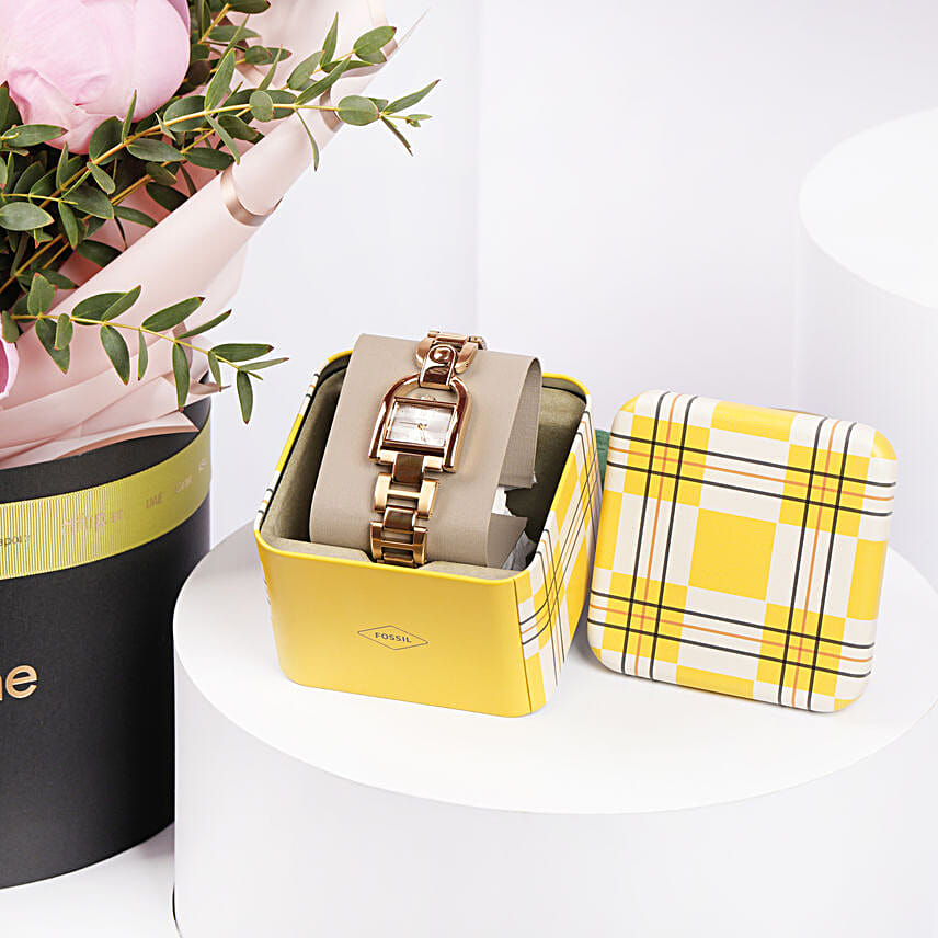 Fossil Harwell Watch Gift Box for Her