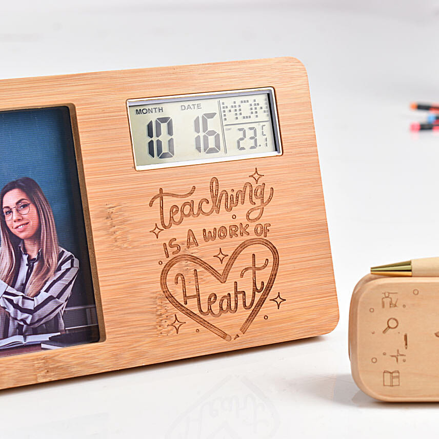 Gift For Teachers Personalised With Pen & Box