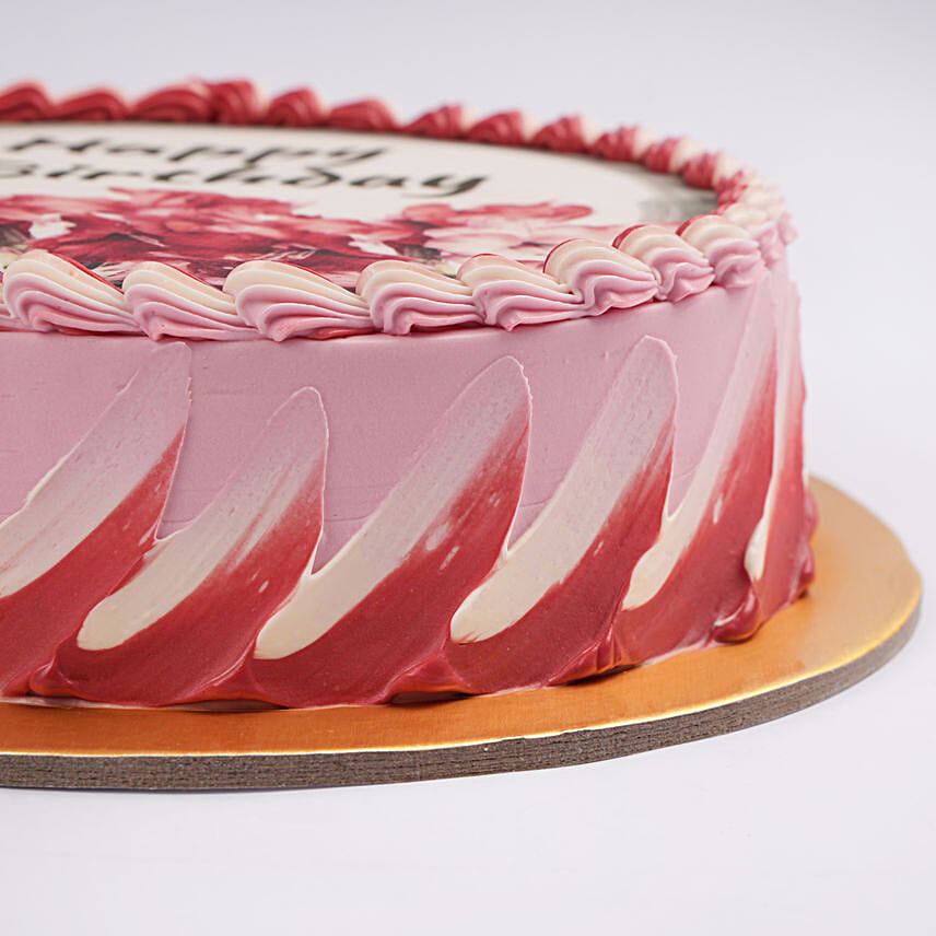 Gladiolus Delight Chocolate Half Kg Cake