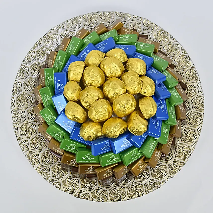 Godiva Chocolates Platter