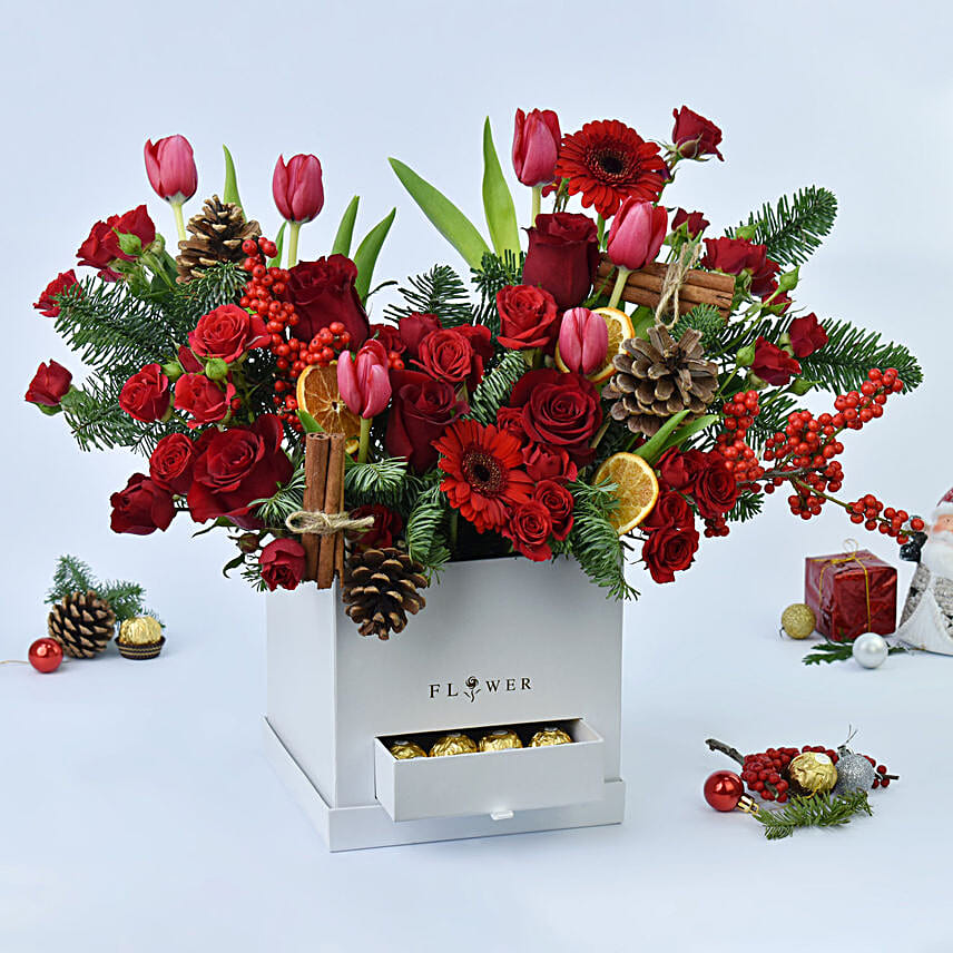 Grand Christmas Wishes Flowers