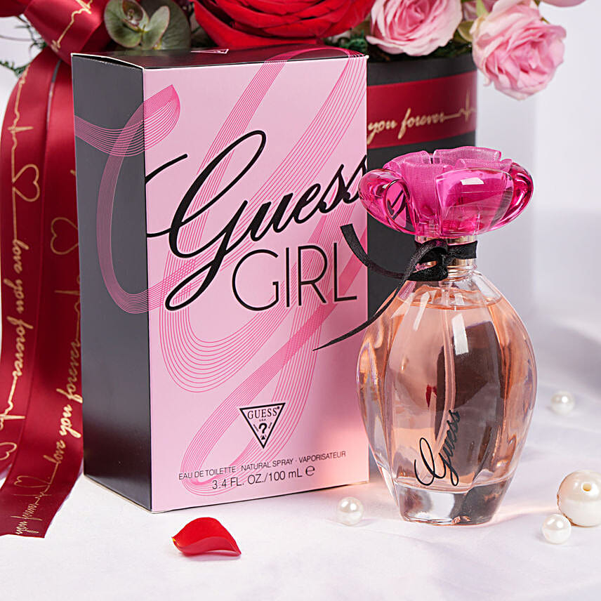 Guess Girl Perfume and Roses Valentine Collection