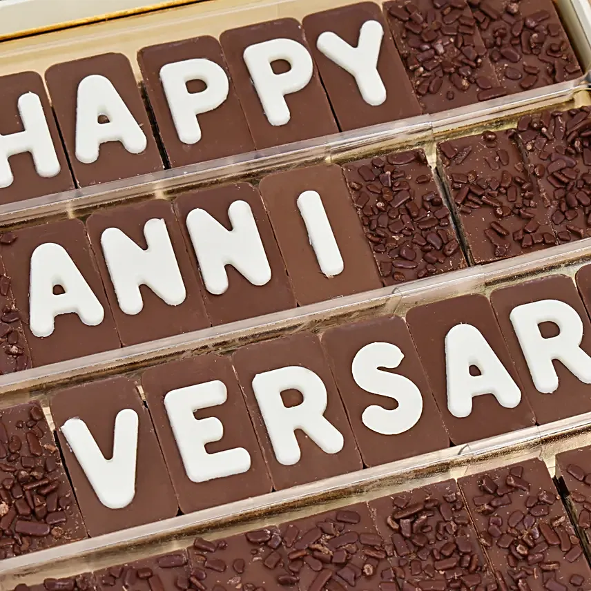 Happy Anniversary Chocolate