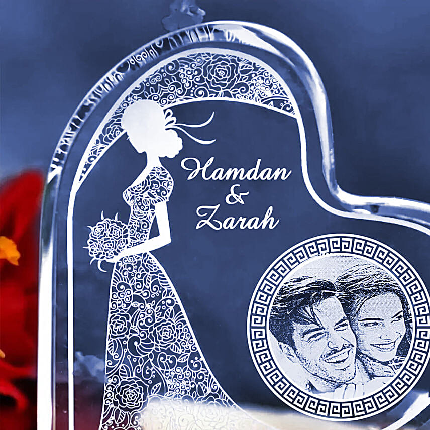 Happy Anniversary Personalised Plaque